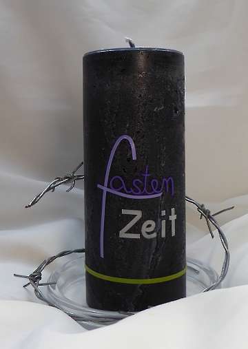 Kerzen zur Fastenzeit-1